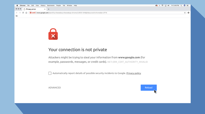 Penyebab dan Cara Mengatasi Your Connection is Not Private