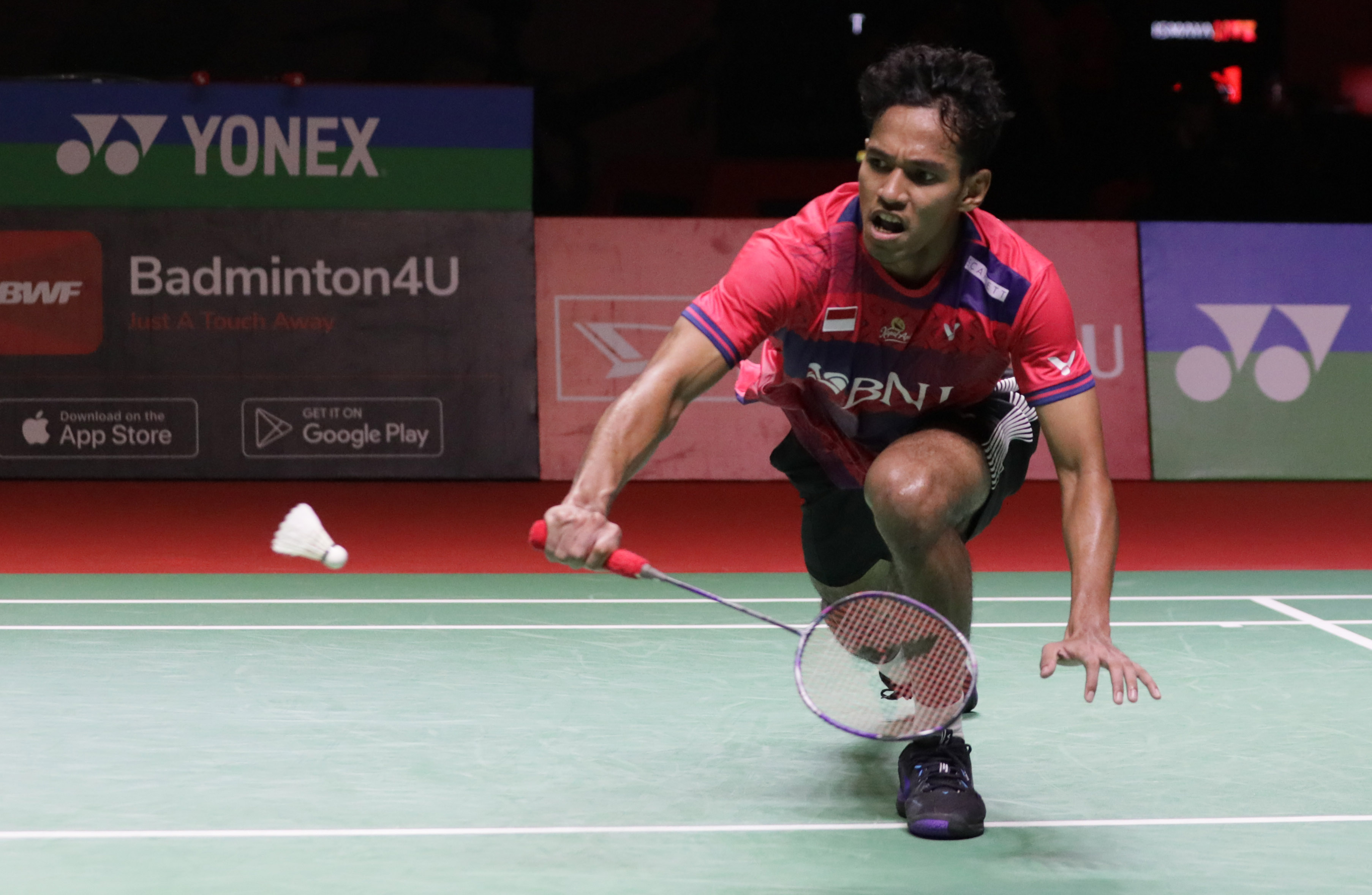 Tunggal putra Indonesia Chico Aura Dwi Wardoyo