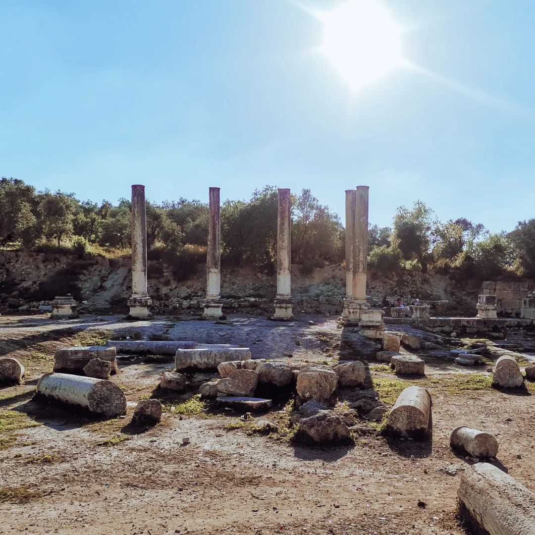 Situs Sebastia di Palestina berasal dari peninggalan zaman Hellenistik dan Romawi.