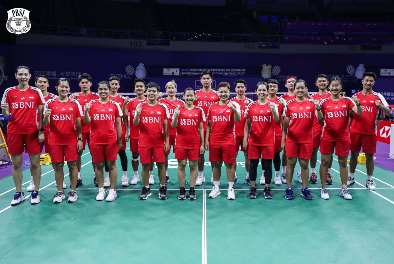 Skuat Piala Sudirman Indonesia