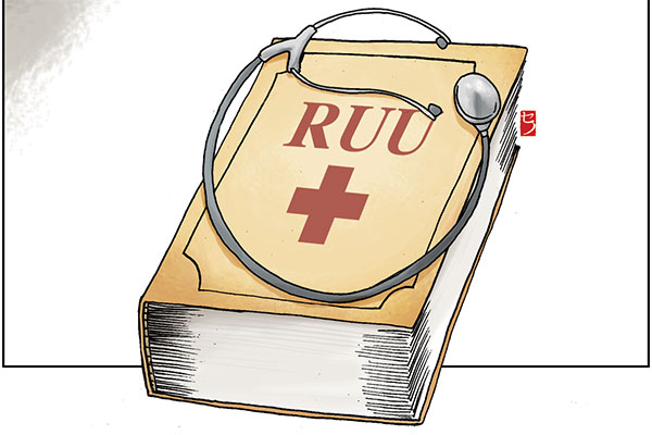 Ilustrasi RUU Kesehatan.