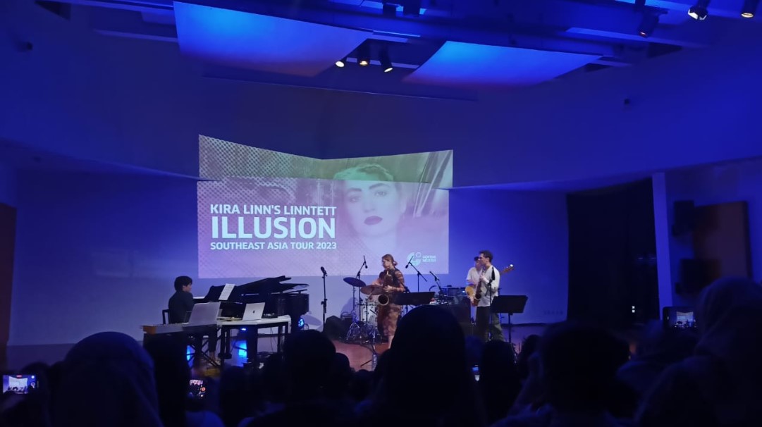 Konser Kira Linn di Goethe Institut