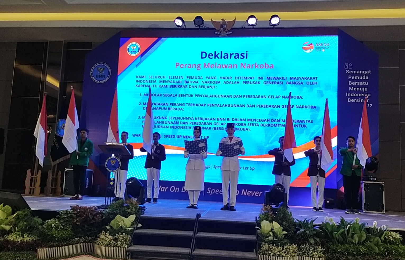 BNN Gelar Dialog Pemuda Nusantara di Sulteng