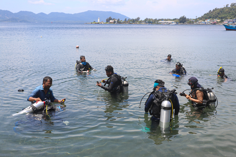 Disnaker Raja Ampat gelar Pelatihan pemandu Selam