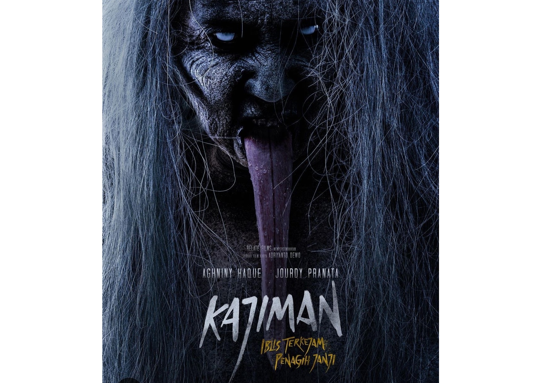 Poster film Kajiman: Iblis Terkejam Penagih Janji 