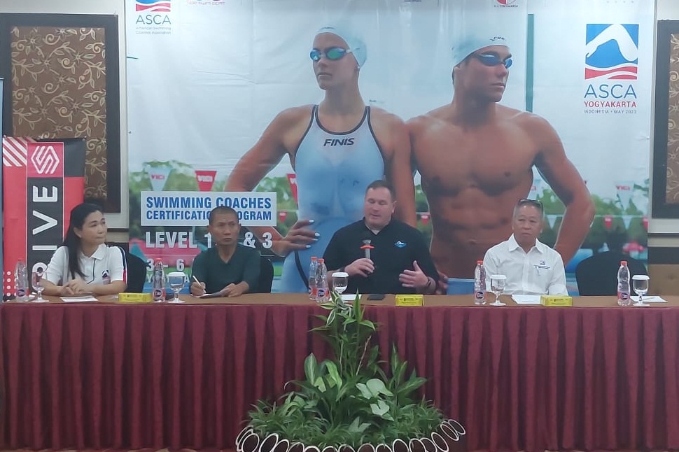 PENGDA PRSI DIY akan menggelar pelatihan renang bersertifikat internasional bagi pelatih renang di seluruh Indonesia. 