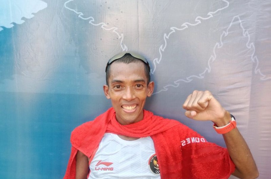 Pelari maraton Indonesia Agus Prayogo