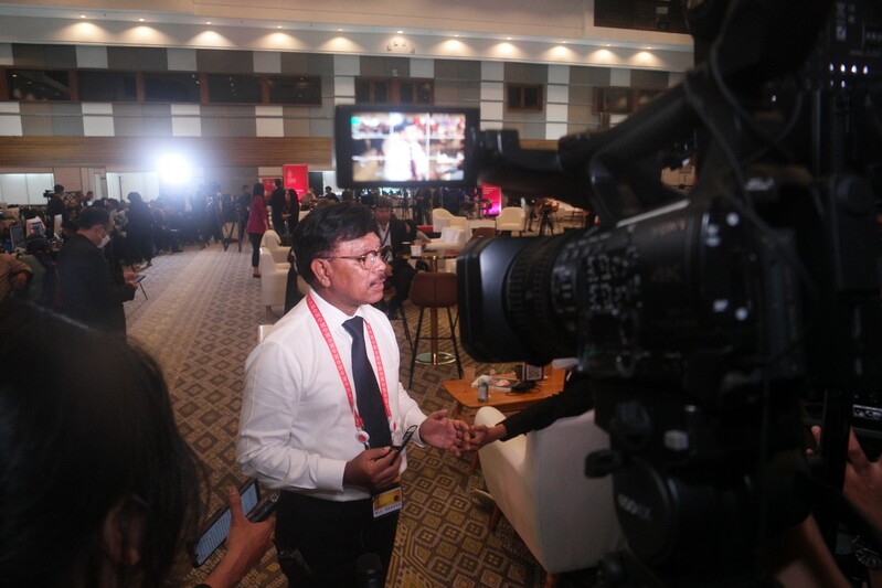 Menteri Komunikasi dan Informatika (Menkominfo) Johnny G Plate.