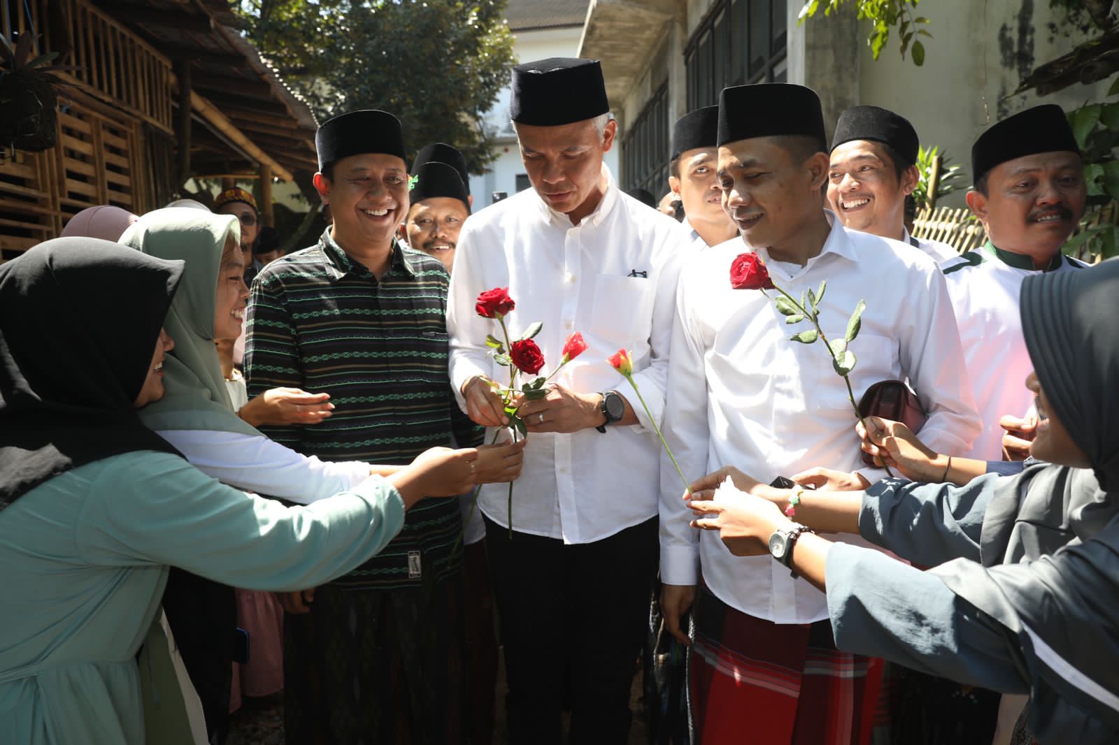 Silturahmi Ganjar Pranowo di Jember, Jawa Timur