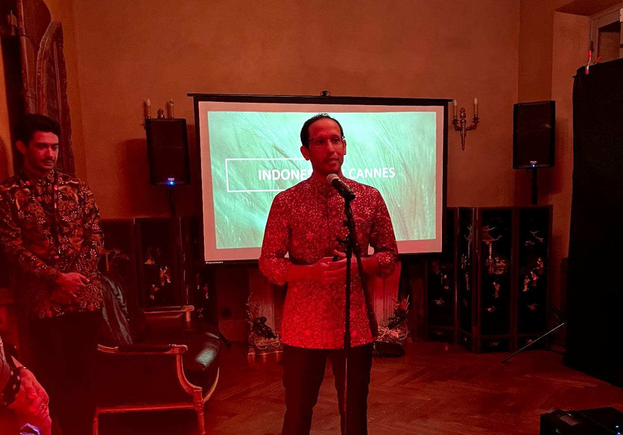 Mendikbudristek Nadiem Makarim dalam kunjungan kerja di Prancis