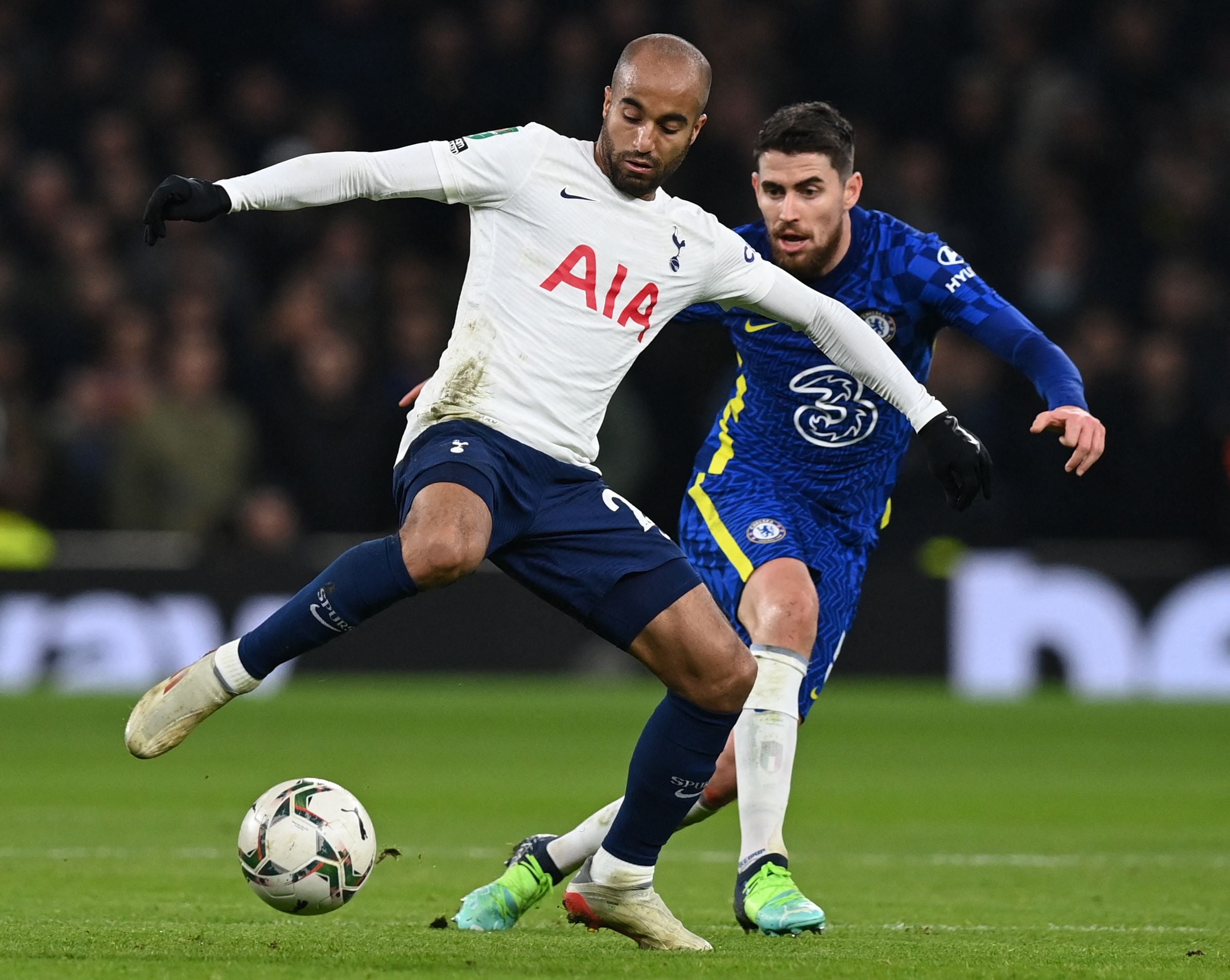 Gelandang Tottenham Hotspur Lucas Moura