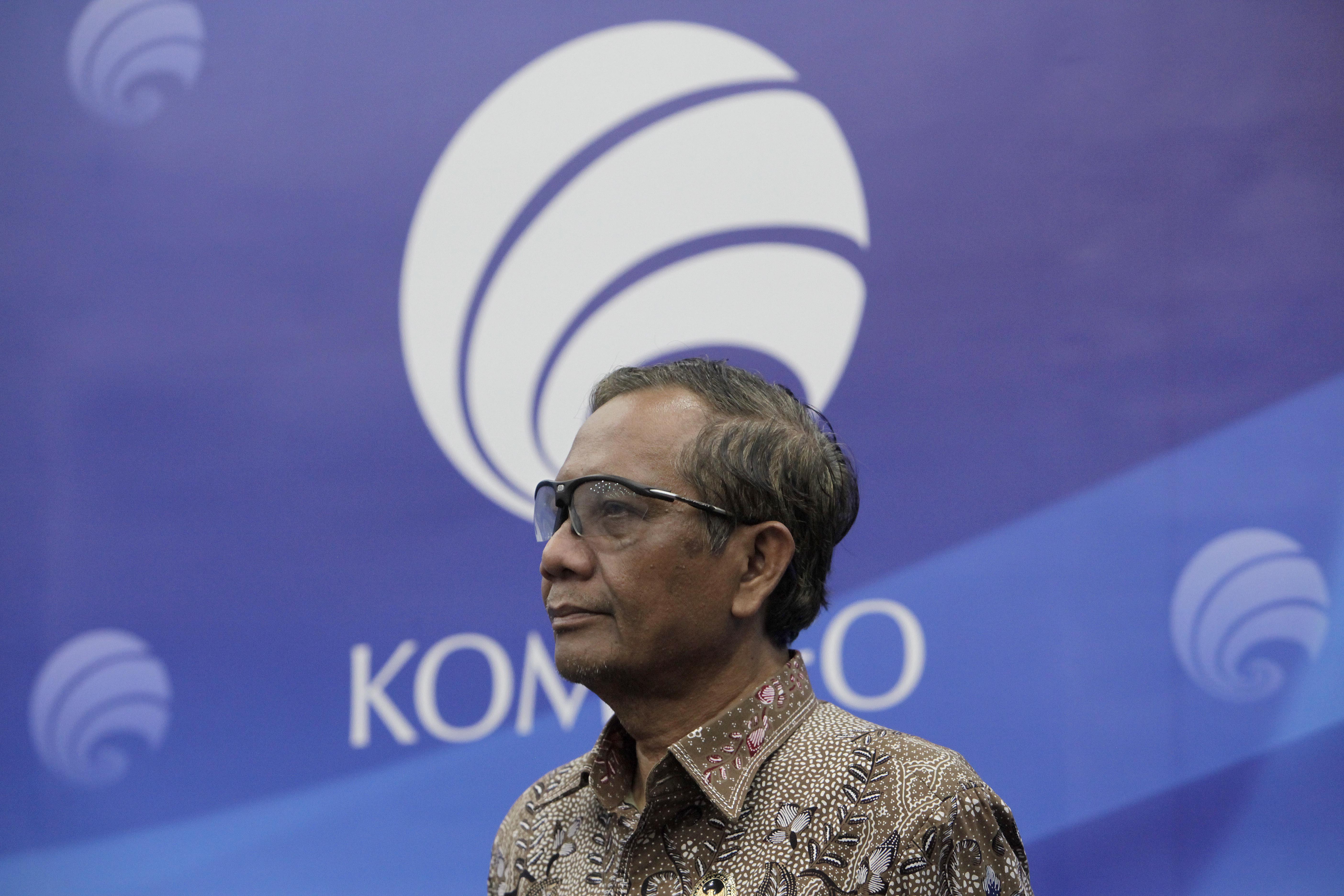 Menkopolhukam Mahfud MD