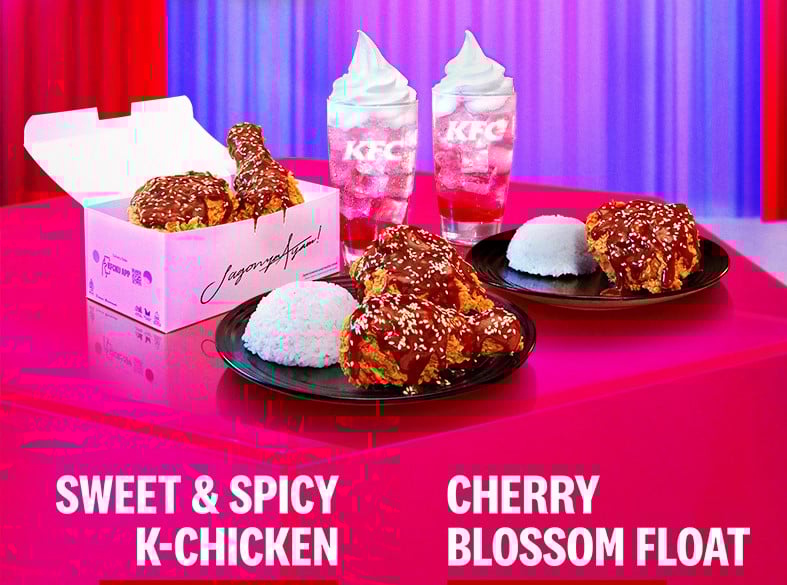 Ayam goreng cita rasa Korea dari KFC Indonesia