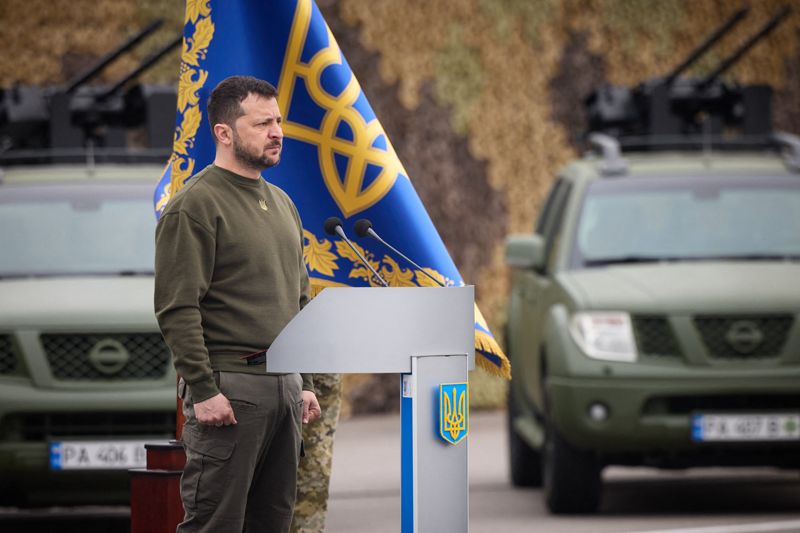 Presiden  Volodymyr Zelensky mengaku kecewa dengan gaya komunikasi Amerika Serikat (AS) menyusul kebocoran dokumen rahasia milik Pentagon.