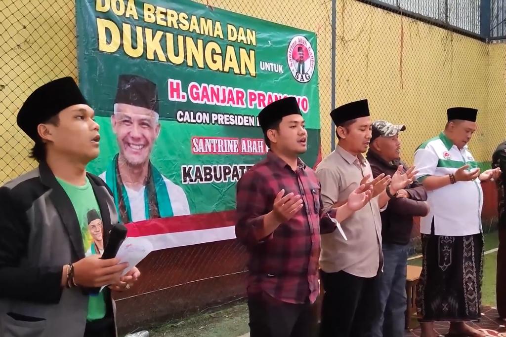 Sukarelawan SAG gelar doa bersama