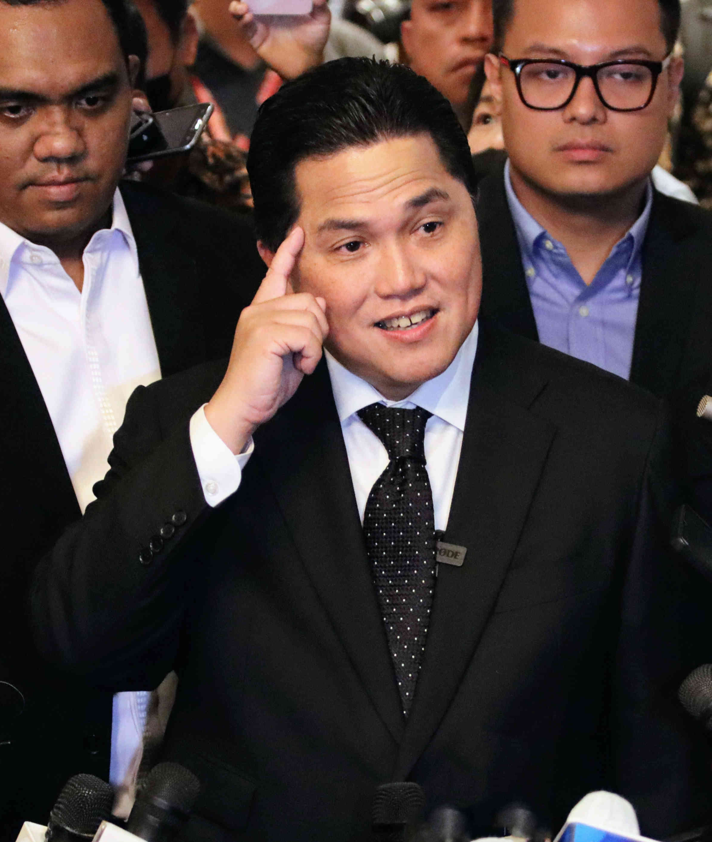 Menteri BUMN Erick Thohir