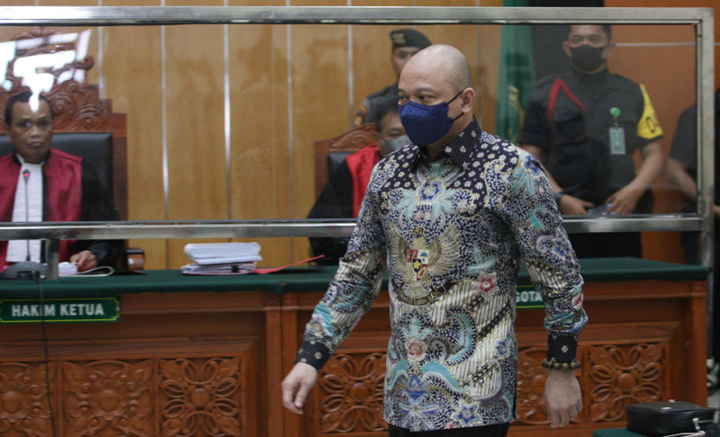 Polri menggelar sidang Komisi Kode Etik Polri (KKEP) bagi terdakwa kasus peredaran narkoba jenis sabu, Irjen Teddy Minahasa Putera.