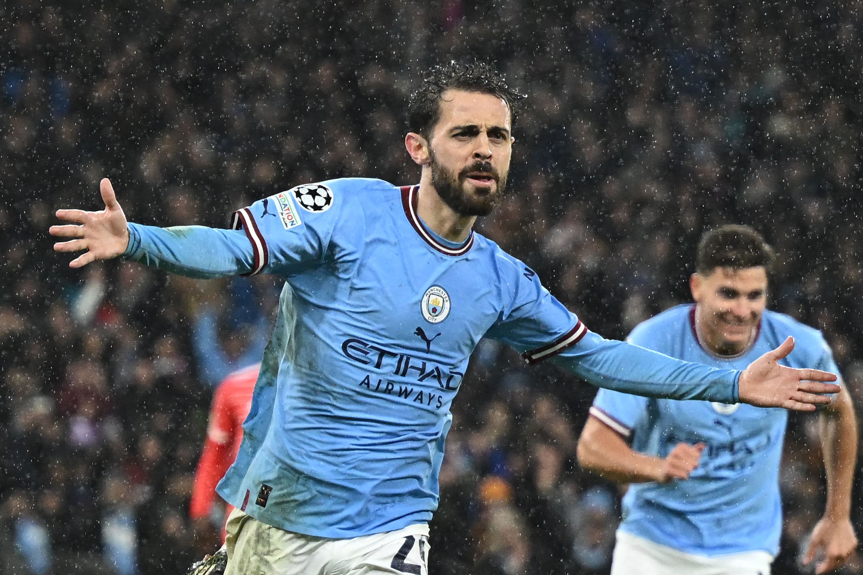 Gelandang Manchester City Bernardo Silva