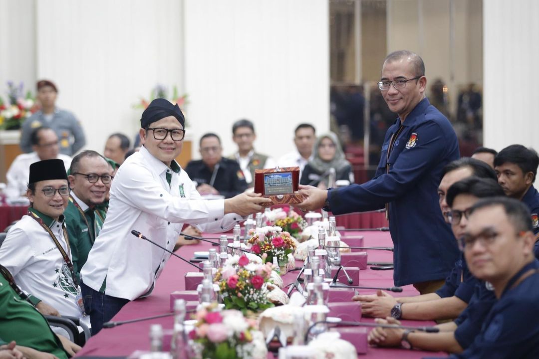 PKB resmi daftarkan bacaleg ke KPU RI, Sabtu (13/5).