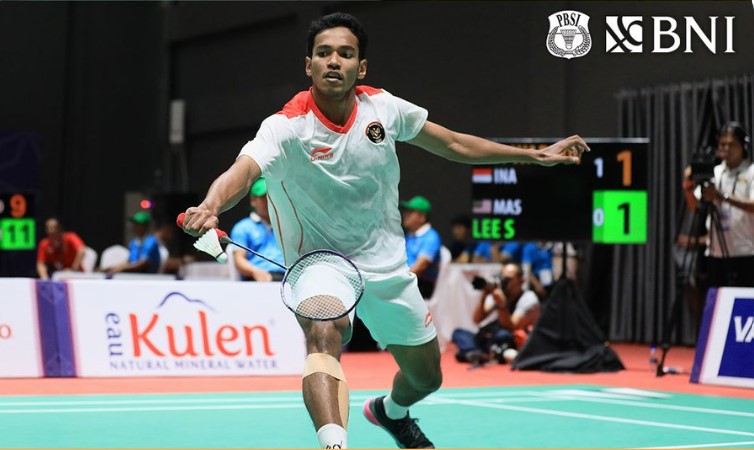 Tunggal putra Chico Aura Dwi Wardoyo