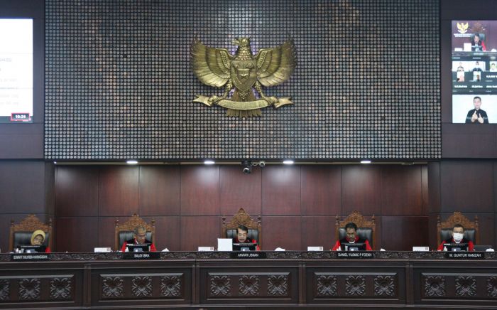 Ilustrasi sidang MK