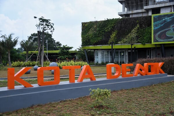 Alun-alun Kota Depok.