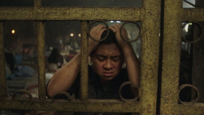 Aksi Bastian Steel di serial 96 Jam