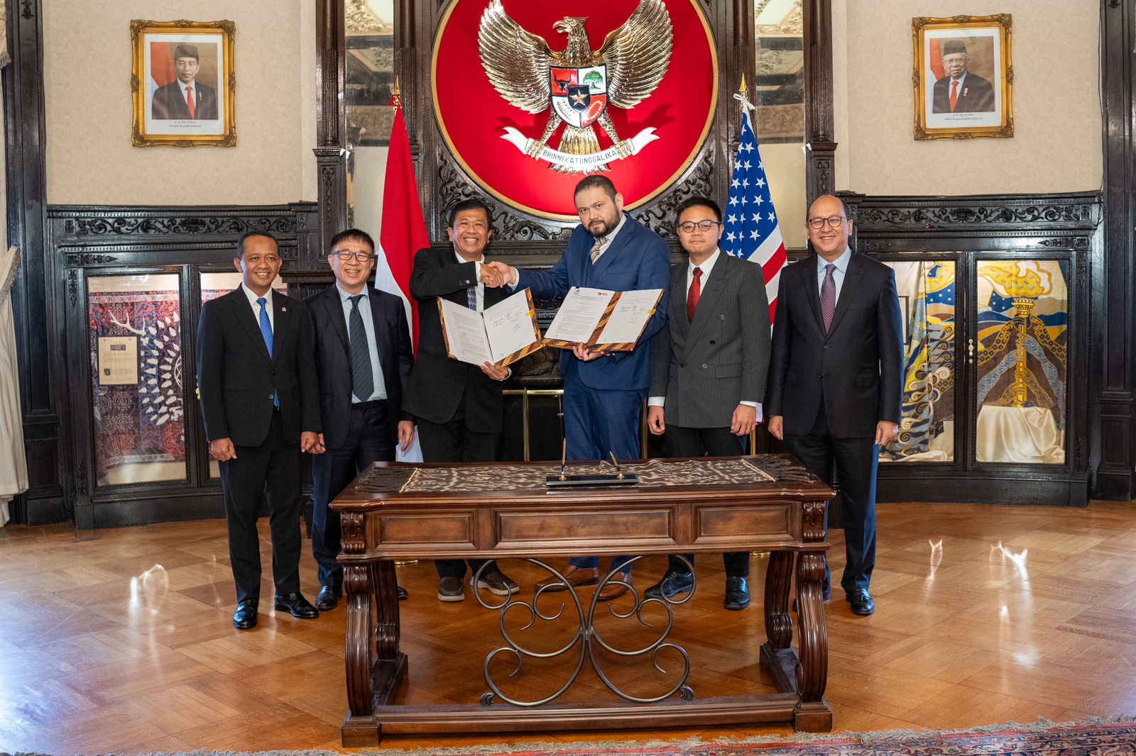 Perjanjian investasi perusahaan asal Amerika Serikat di Kawasan Industri Terpadu Batang