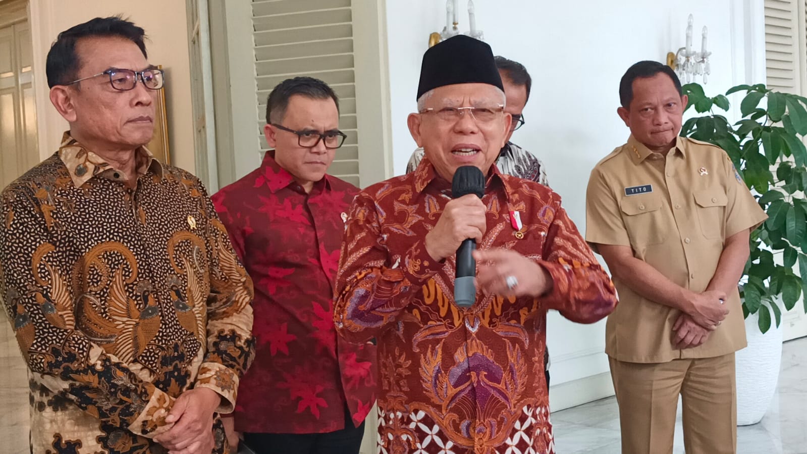 Wakil Presiden (Wapres) Ma'ruf Amin 