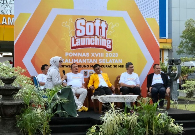 Soft launching POMNAS 2023 Kalsel