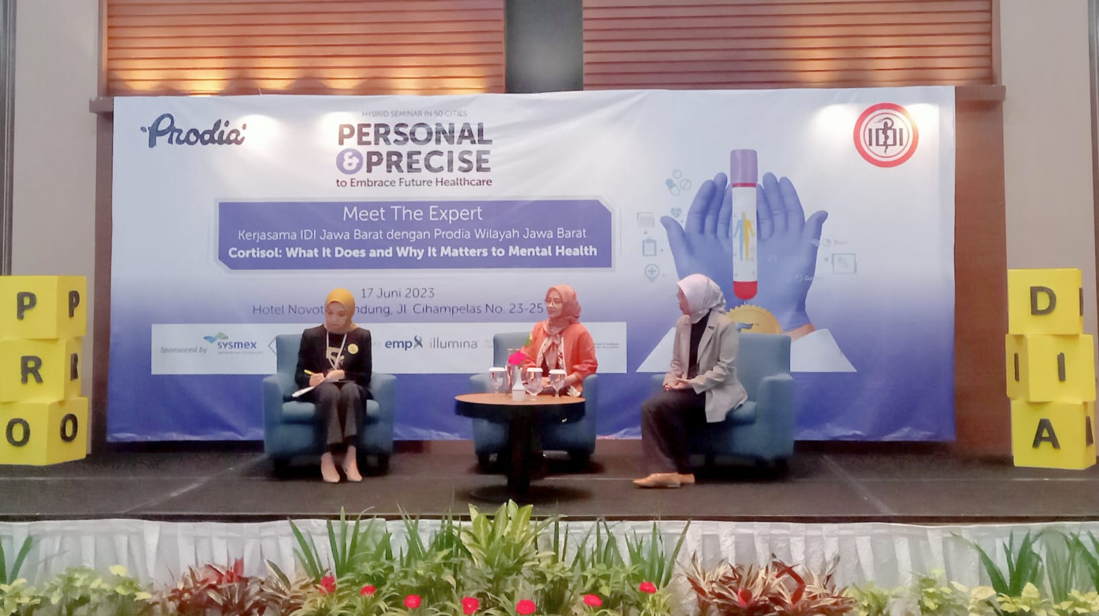 Prodia menggelar seminar nasional dalam rangka peringatan HUT ke-50
