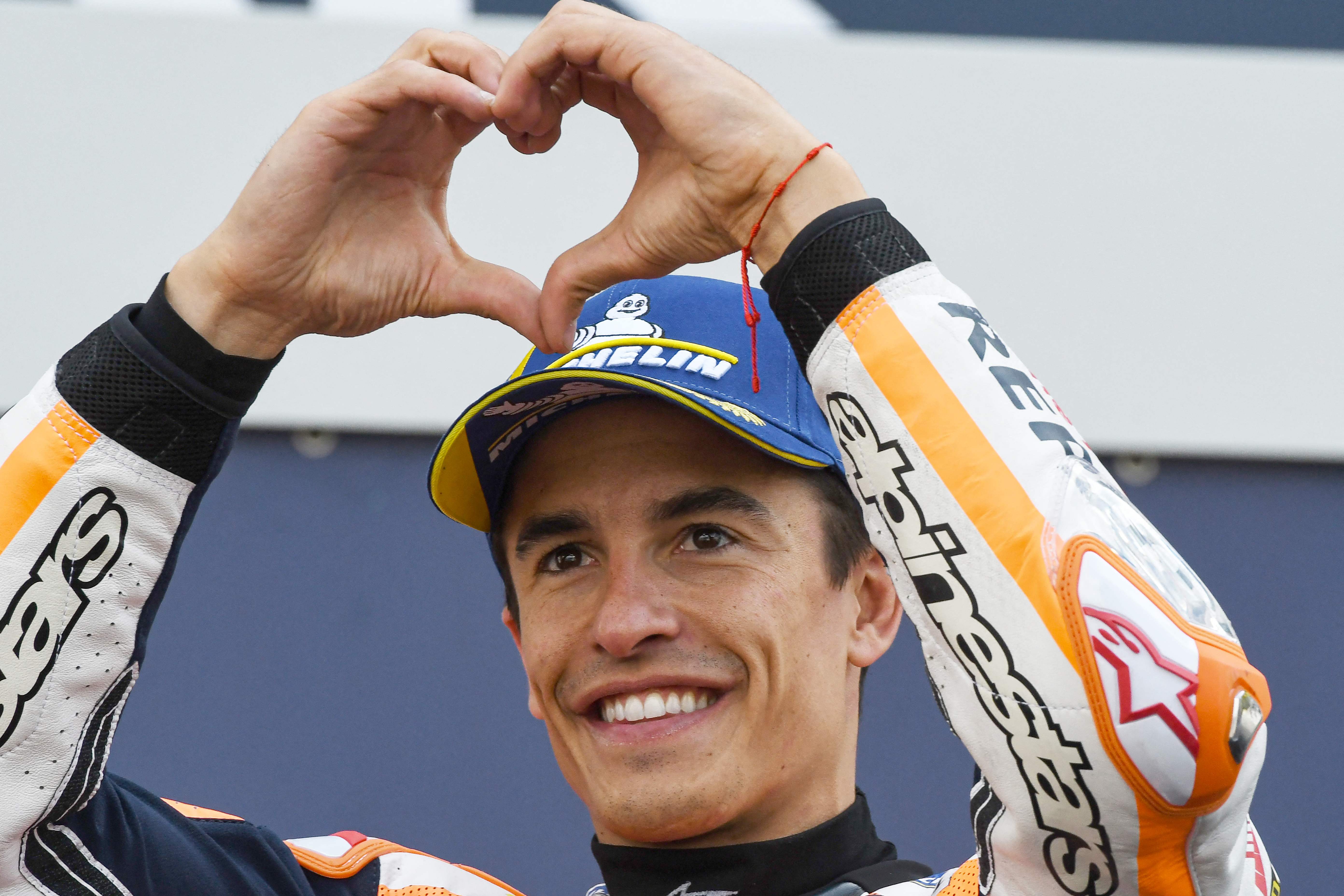 PEMBALAP Repsol Honda Marc Marquez.