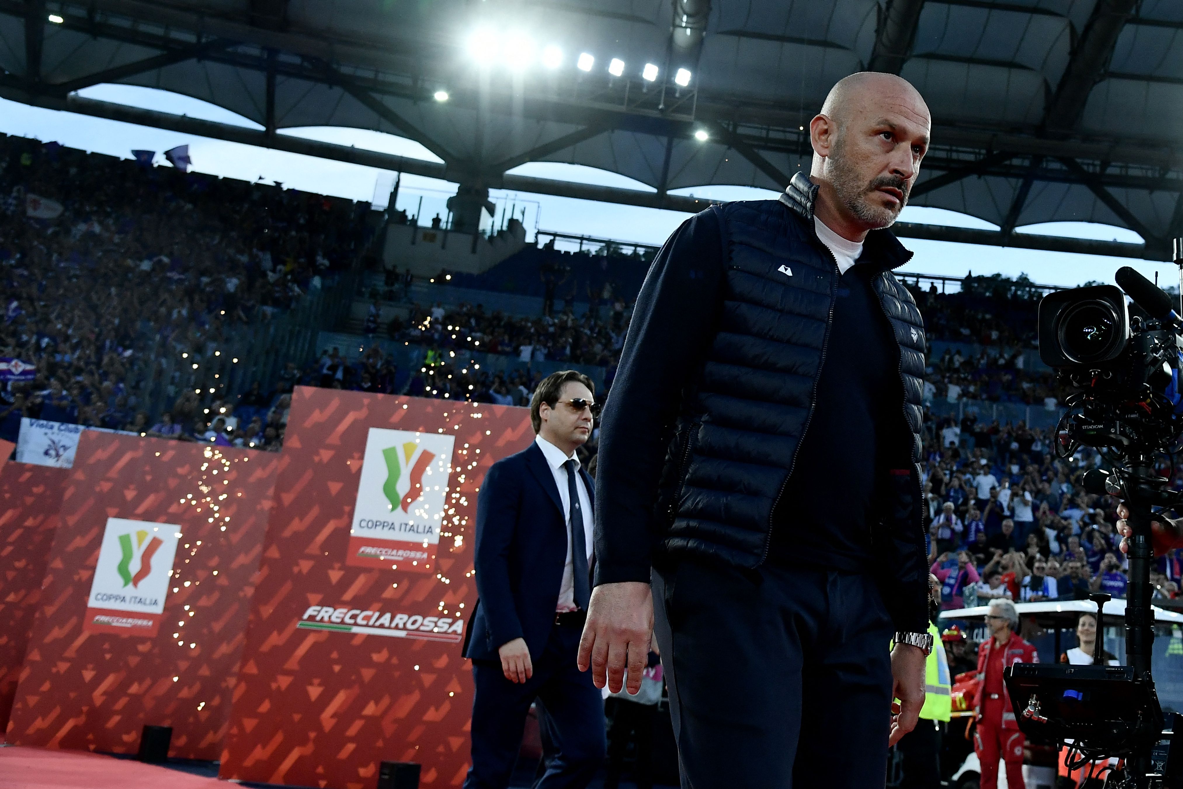 Pelatih ACF Fiorentina Vincenzo Italiano.