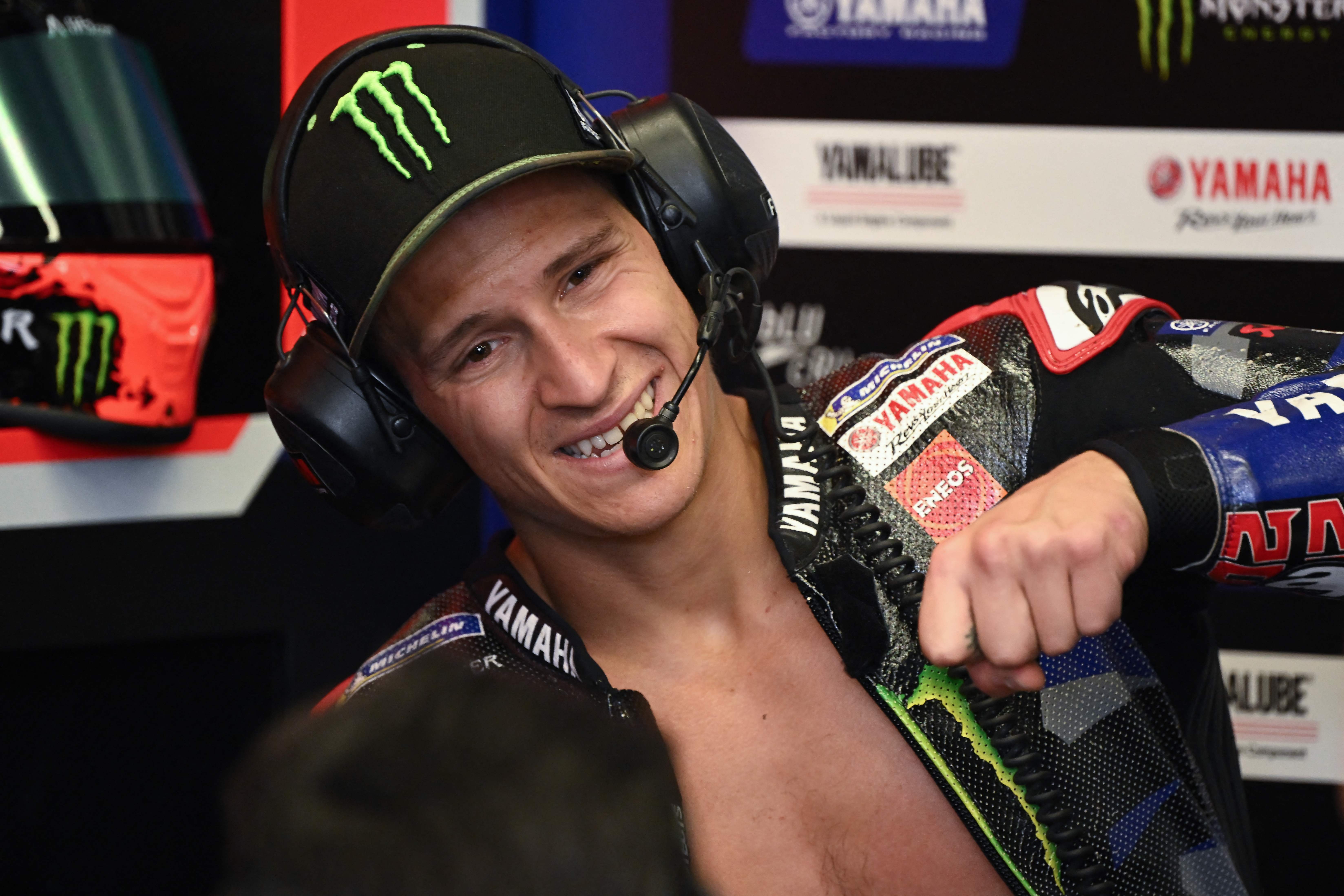 Pembalap Yamaha Fabio Quartararo