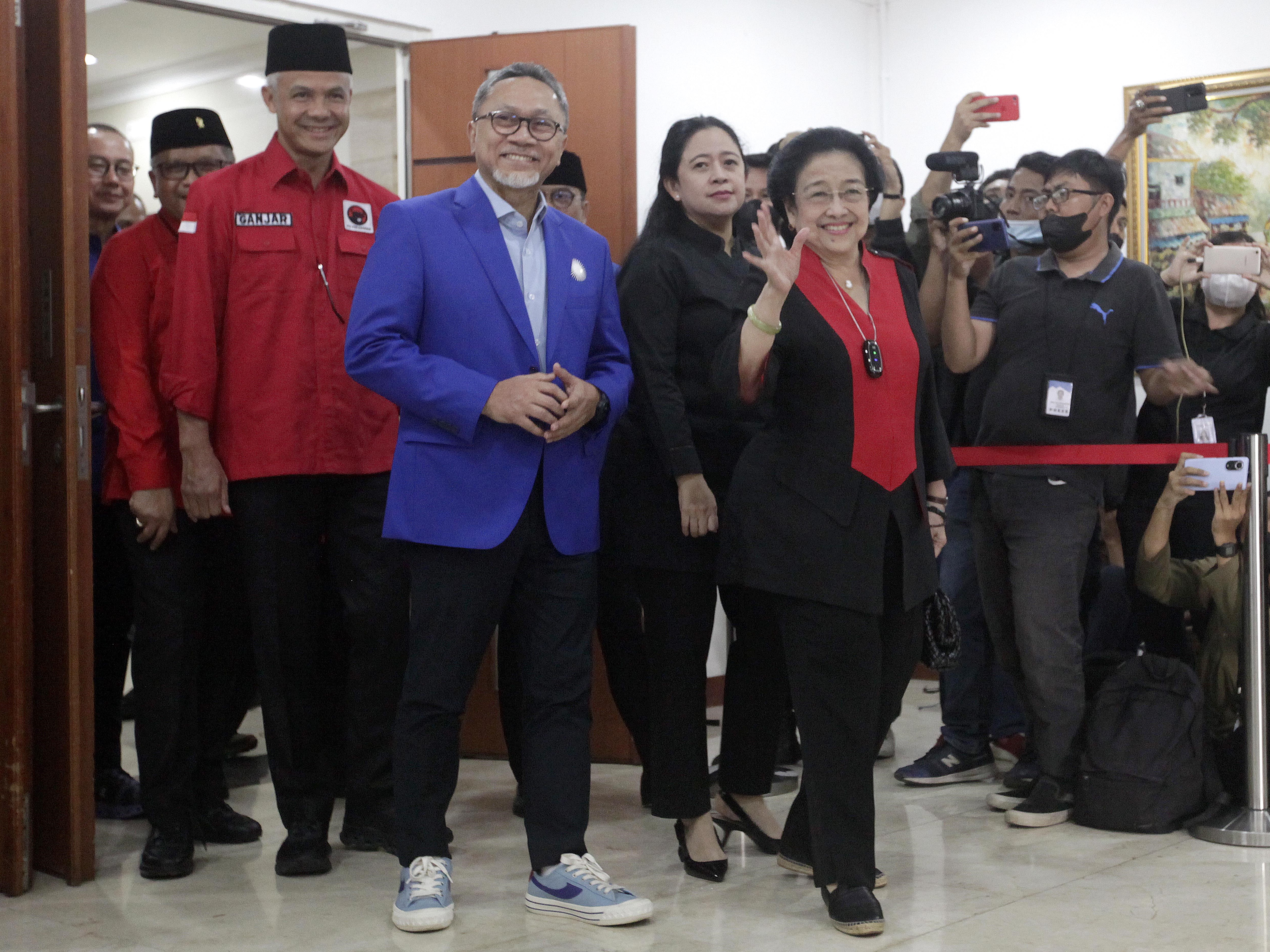 Pertemuan PAN-PDIP Mentok belum Bahas Koalisi
