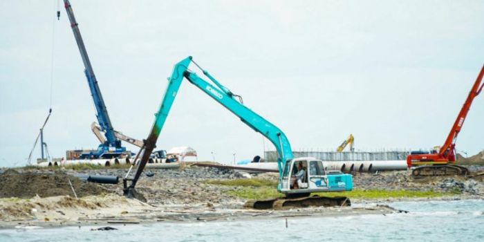Ilustasi - Dinilai perizinan belum lengkap, reklamasi dihentikan KKP.