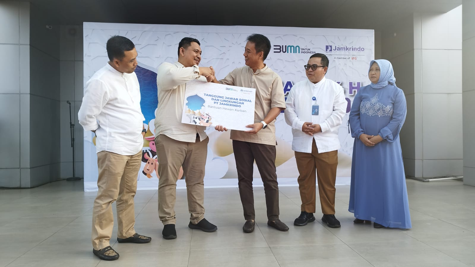 Idul Adha 1444 H, Jamkrindo Tebar 1.300 Kupon Daging Kurban