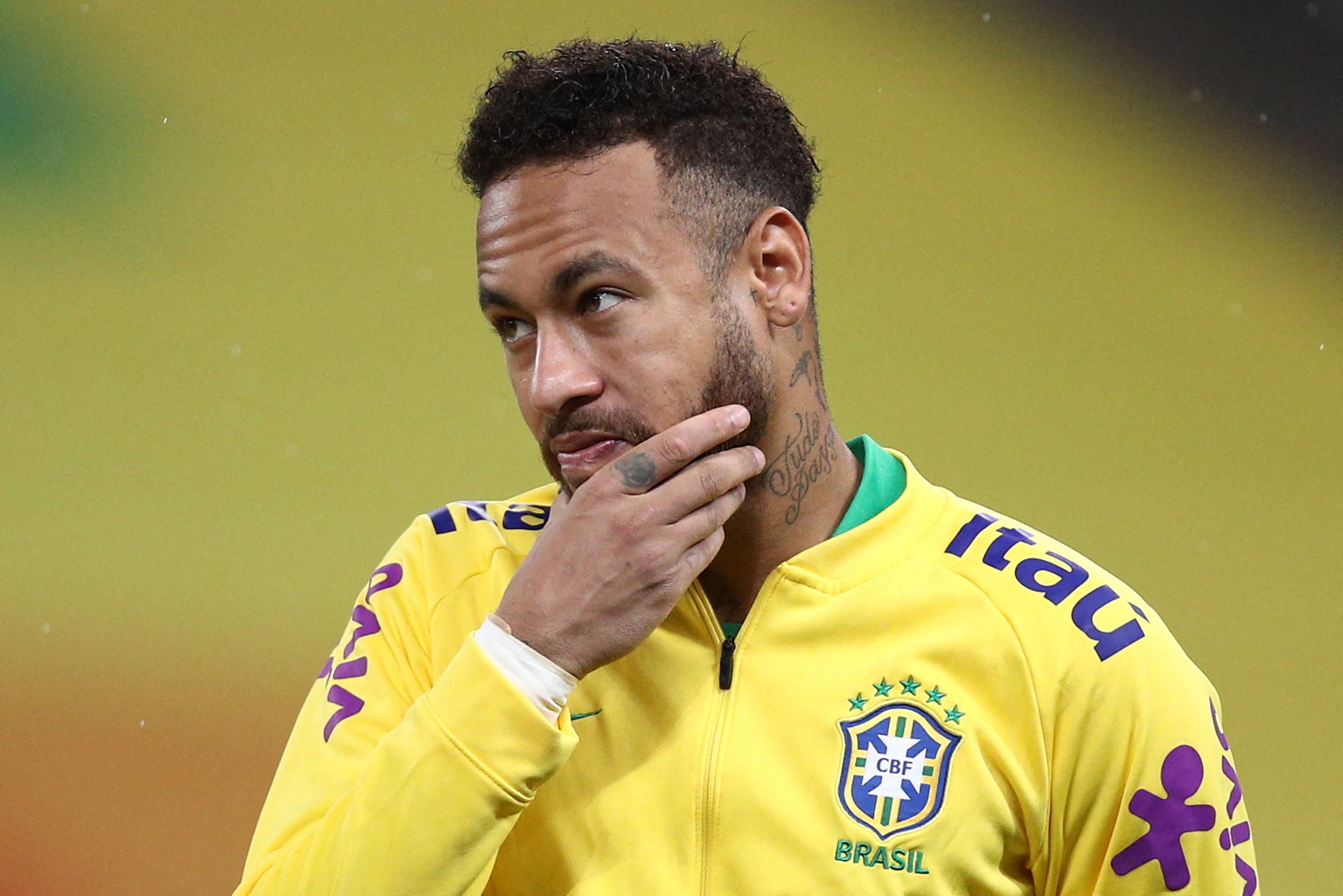 Pemain timnas Brasil Neymar
