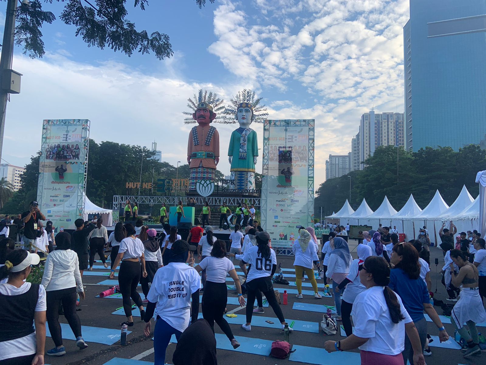 Pusat Pengelolaan Komplek Kemayoran (PPK Kemayoran) menggelar Festival Kemayoran dengan tema “Kemayoran Fit and Fun”.
