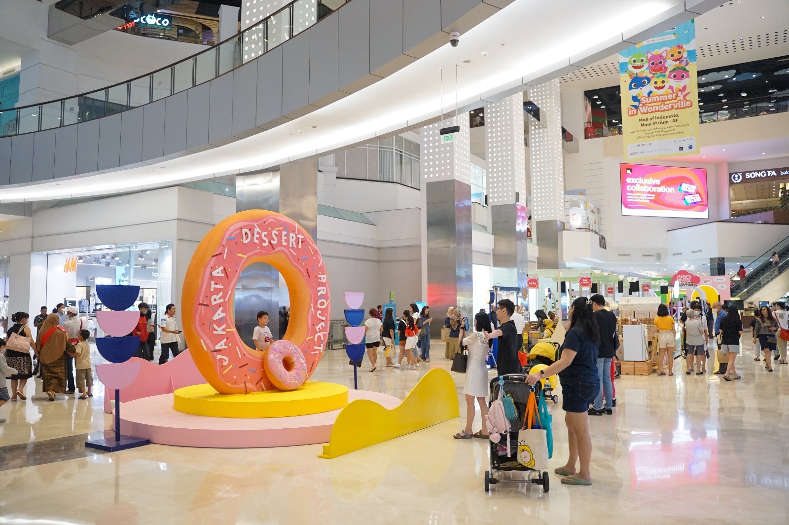 Jakarta Dessert Project 2023 digelar di Atrium Mall of Indonesia (MOI), Jakarta, pada 6 – 11 Juni 2023 