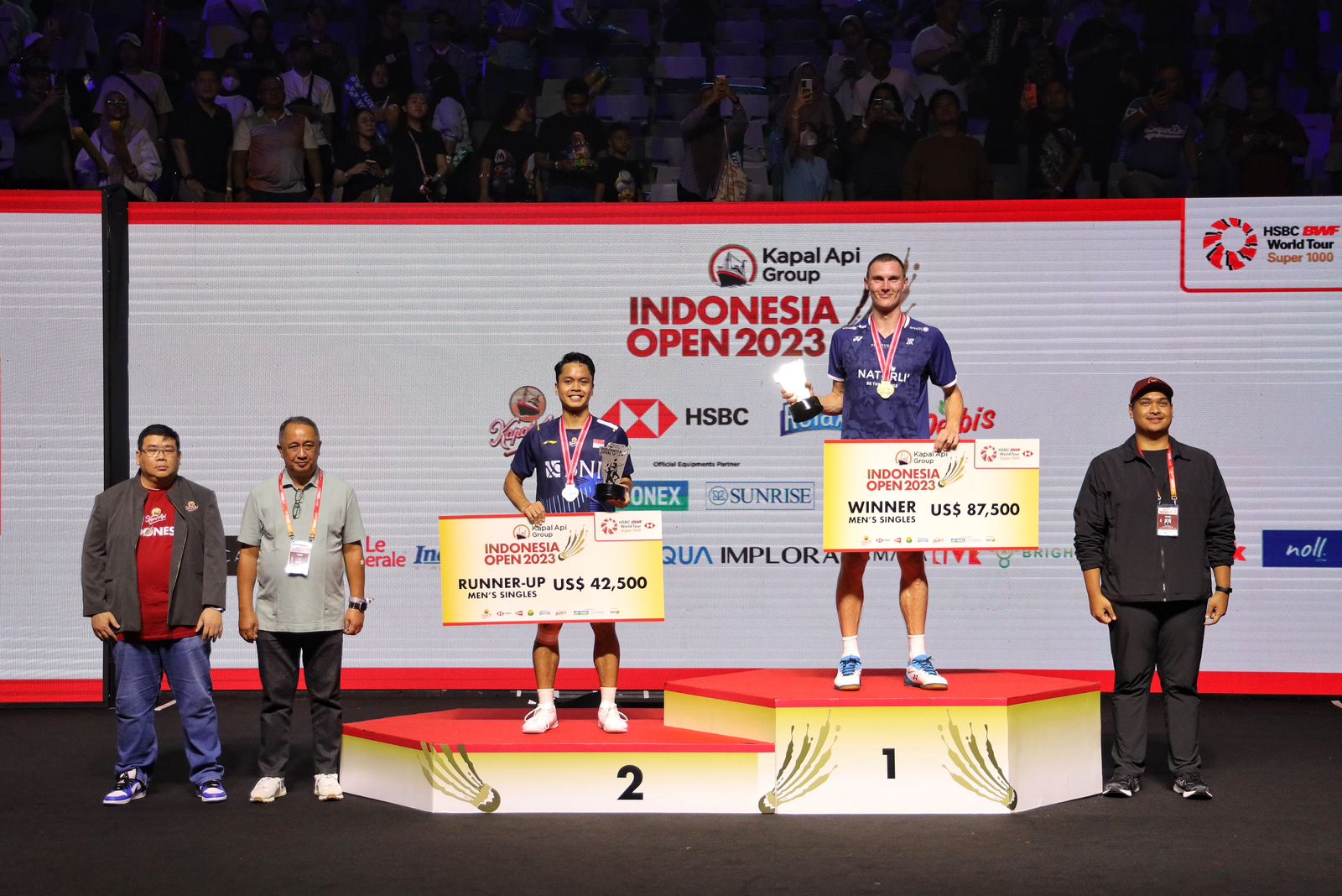 Anthony Sinisuka Ginting Raih Runner-Up Indonesia Open 2023