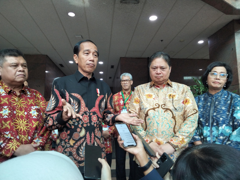 Jokowi menilai pengawasan anggaran hanya prosedural karena banyak yang tidak tepat sasaran.