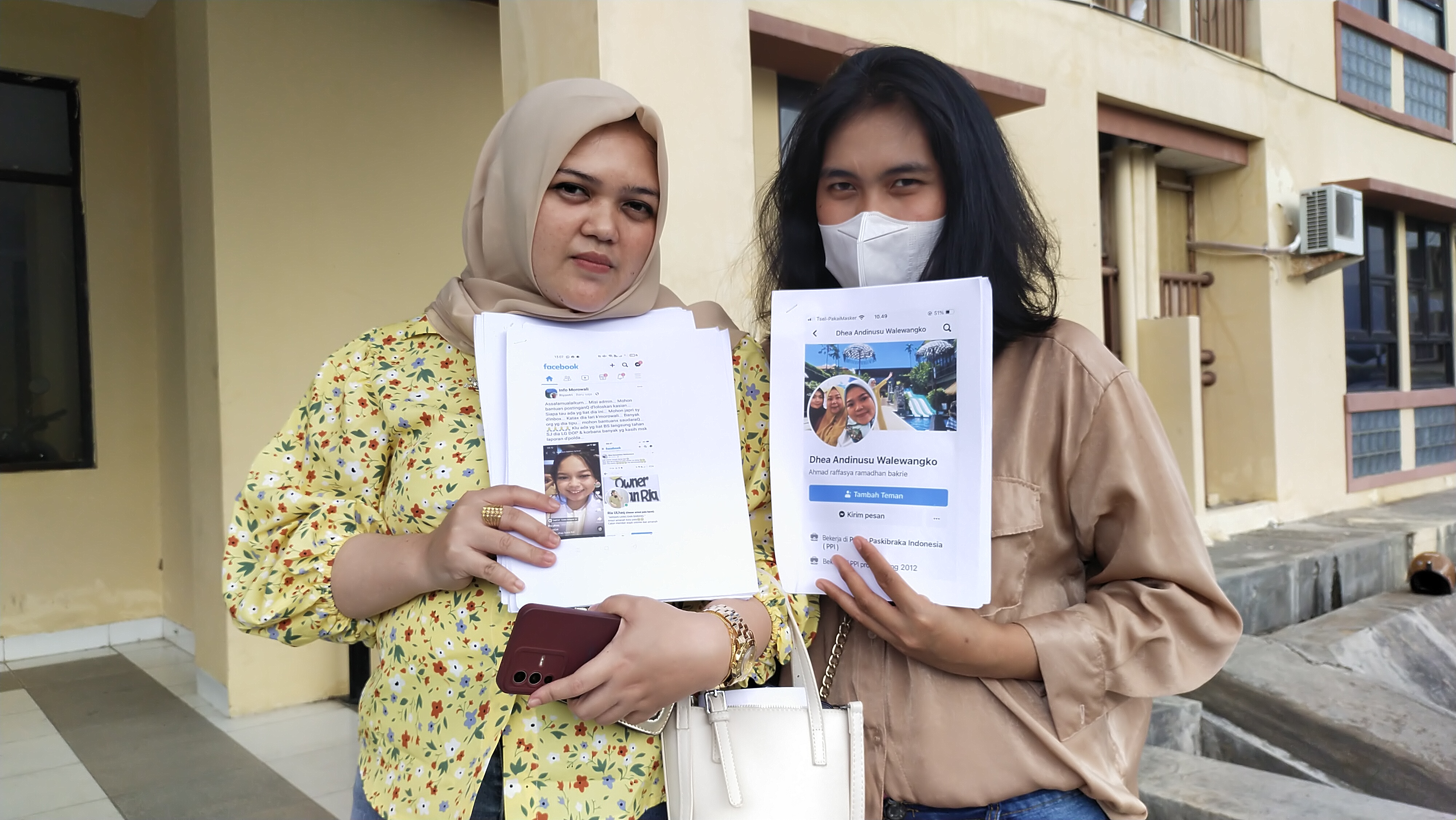 Korban penipuan arisan online mengadu ke Polda Sulawesi Tengah