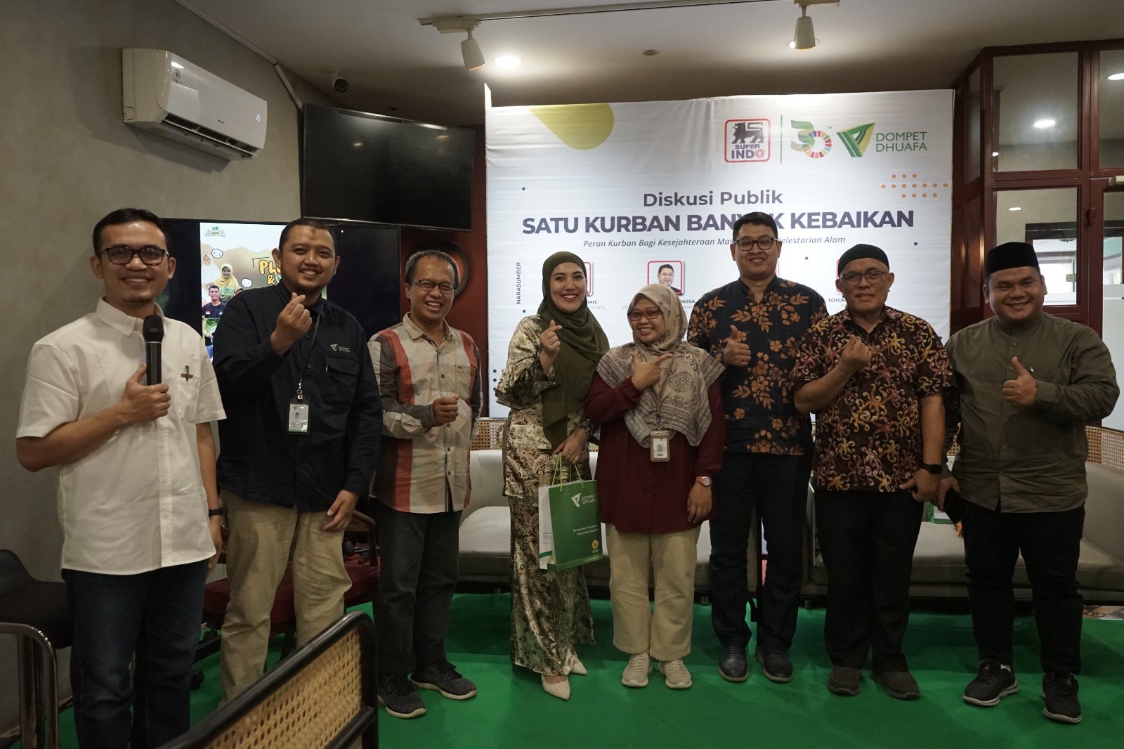 Program Tebar Hewan Kurban 1444H untuk Pemerataan Kesejahteraan dan Kelestarian Alam