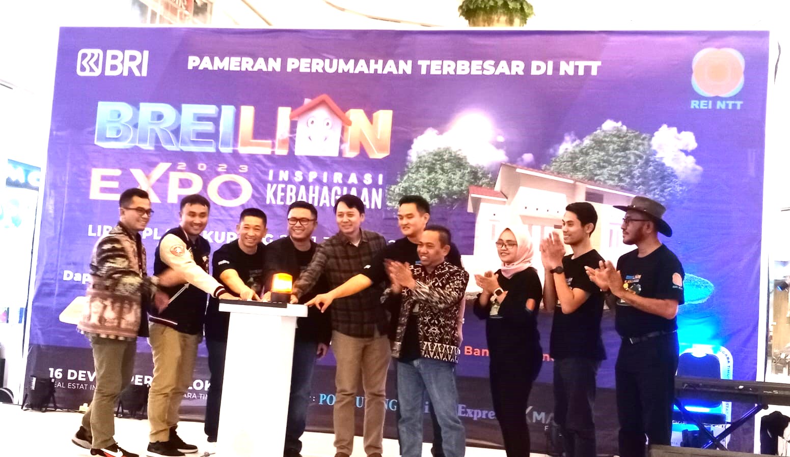 Dewan Pengurus Daerah (DPD) Real Estate Indonesia (REI) bersama Bank BRI menggelar pameran properti di NTT.