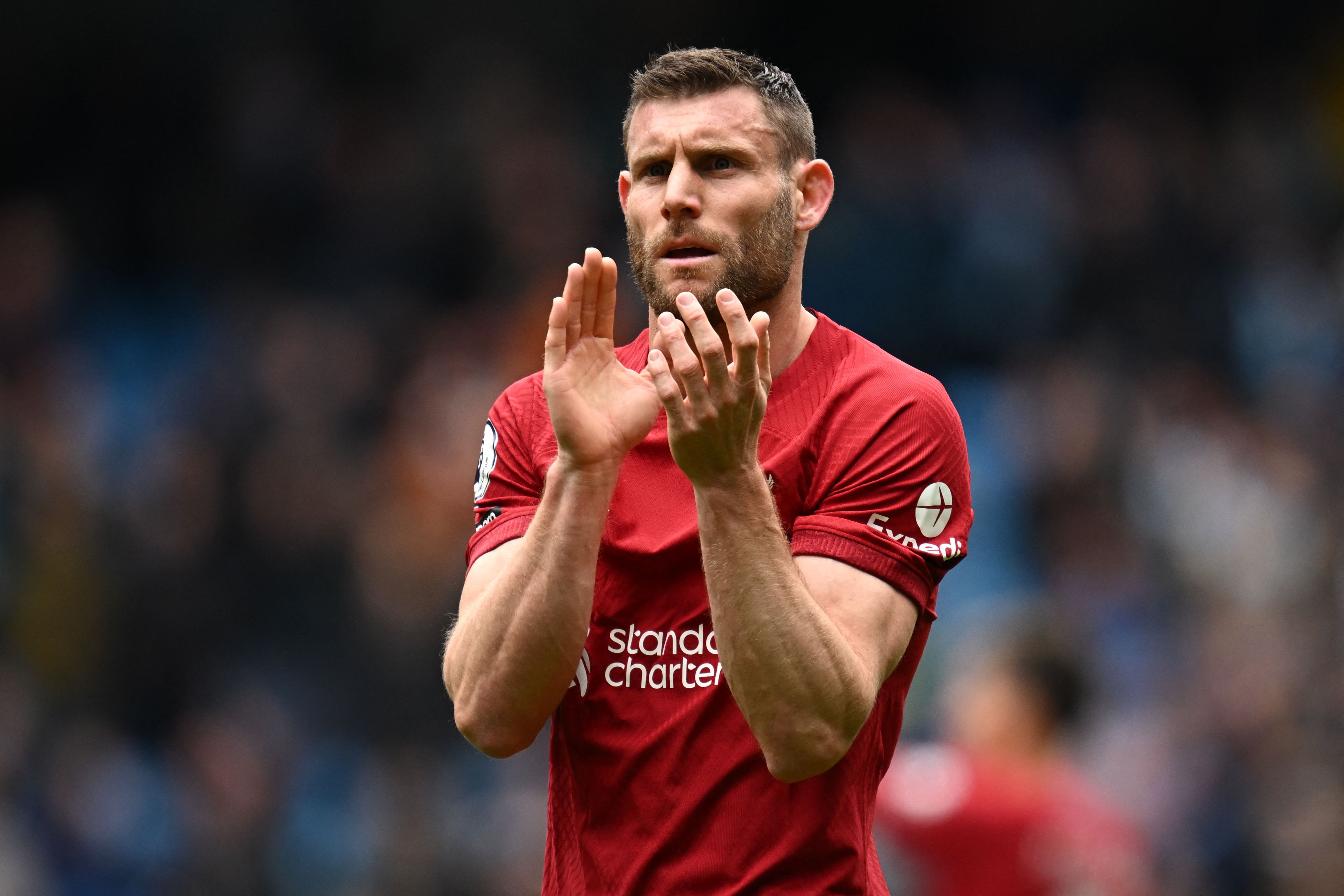 Gelandang Liverpool James Milner