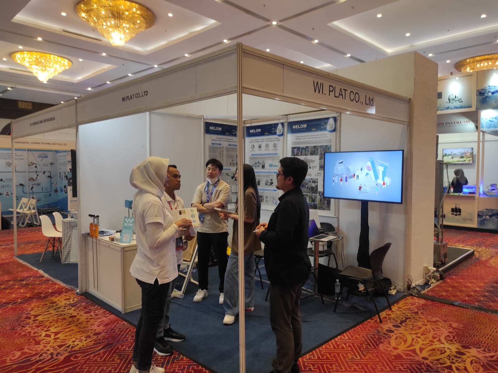 WI.Plat memperkenalkan produk WI.Plat Supra untuk mendeteksi kebocoran pipa air bersih dan limbah. 