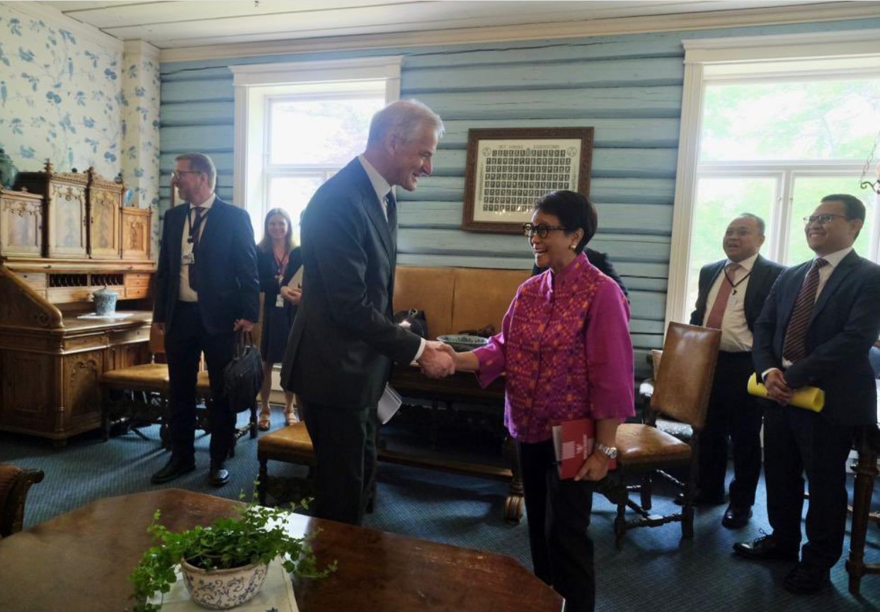 Norwegia Dukung Indonesia Damaikan Myanmar dan Afghanistan