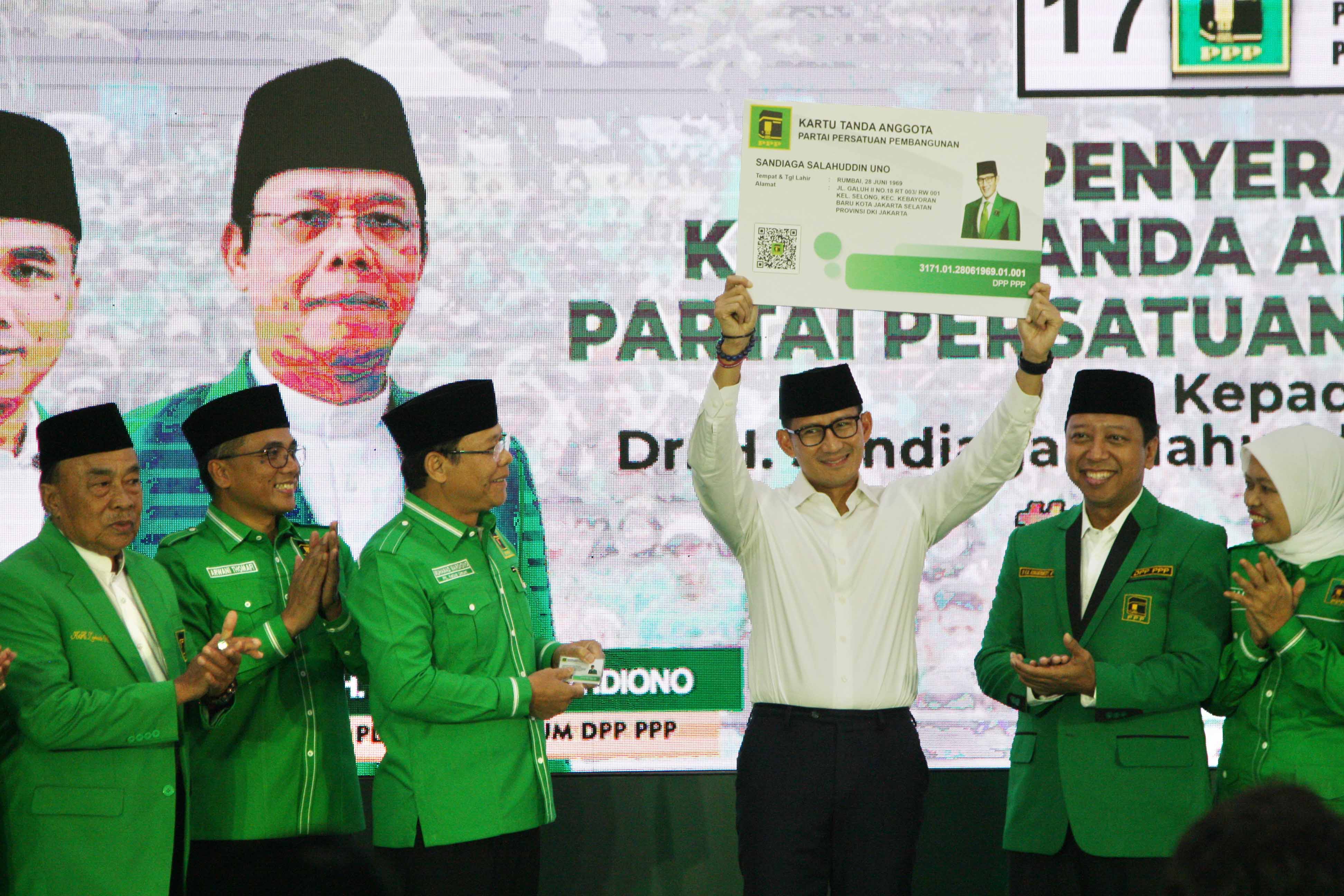 Sebelum Gabung PPP, Sandiaga Akui Izin ke Presiden dan Sang Ibu