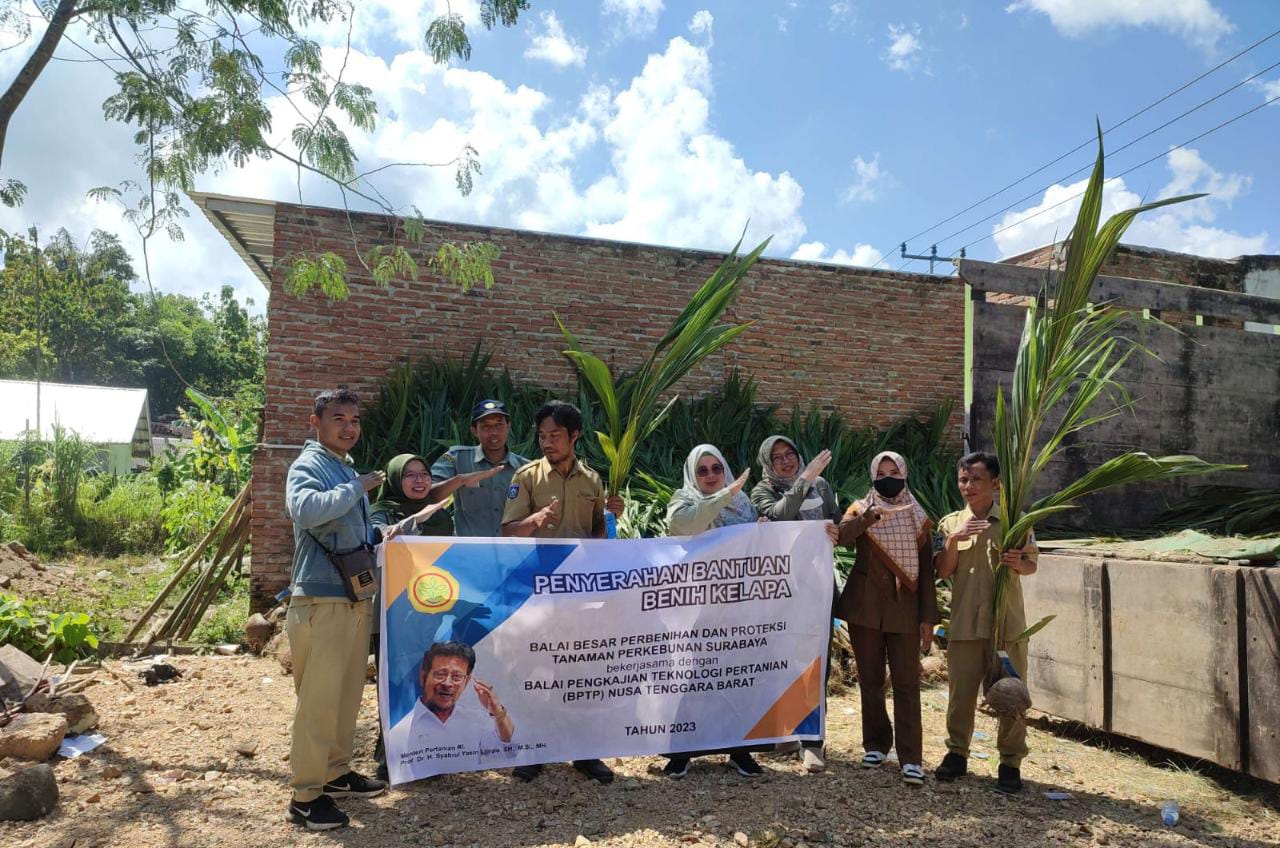 BBPPTP Surabaya intens memonitor perkembangan pembangunan nurseri perkebunan.